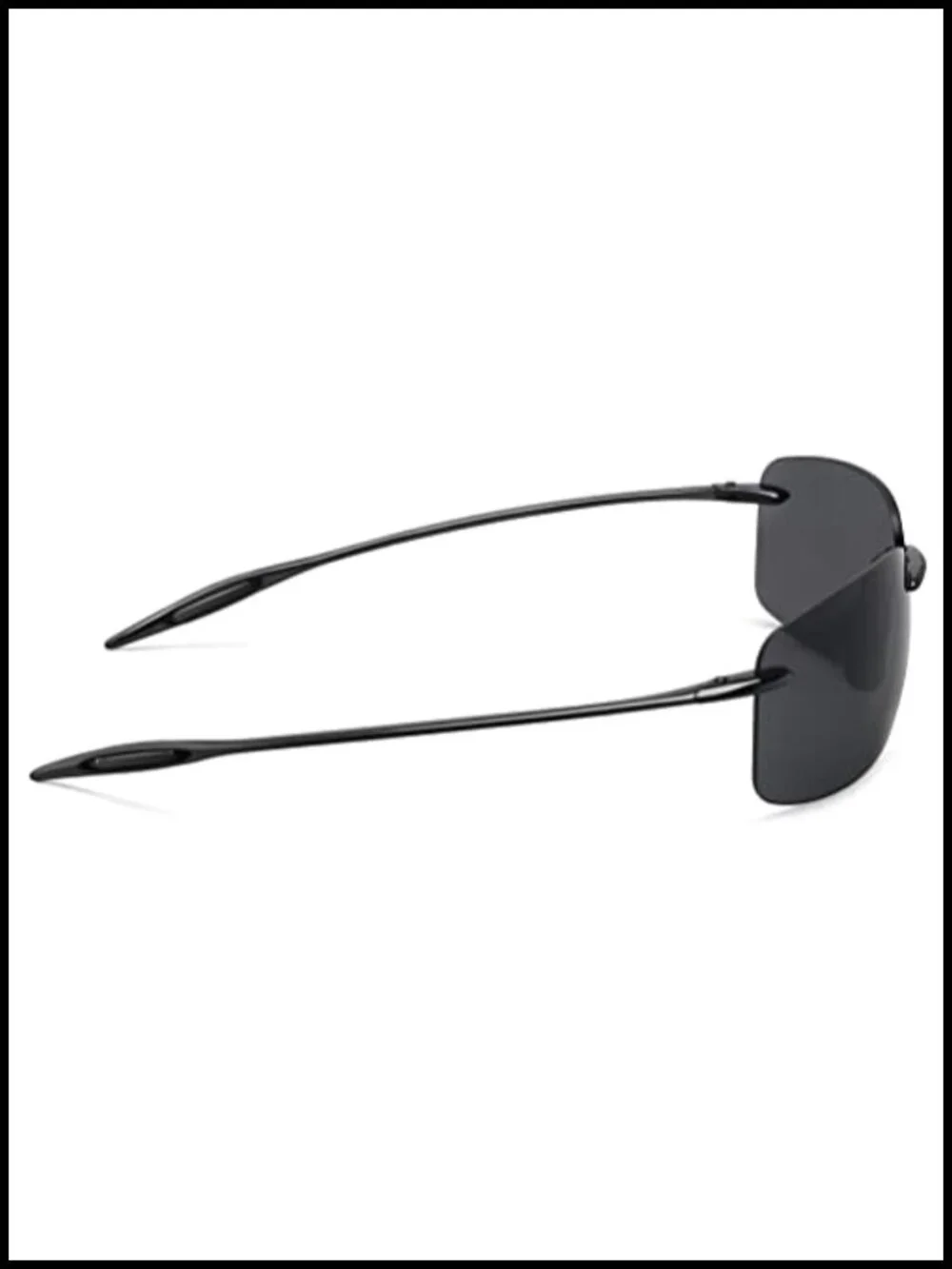 TR90 Rimless Sports Sunglasses UV Protection Polarized for Running Fishing Golf
